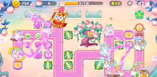 保卫萝卜4周赛1.4怎么过 保卫萝卜4周赛1.4攻略(1)