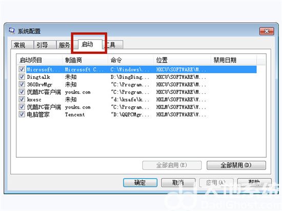 win7怎么设置开机启动项 win7怎么设置开机启动项方法介绍(1)