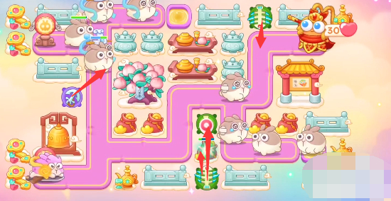 保卫萝卜4周赛11.28怎么过 保卫萝卜4周赛11.28攻略(1)