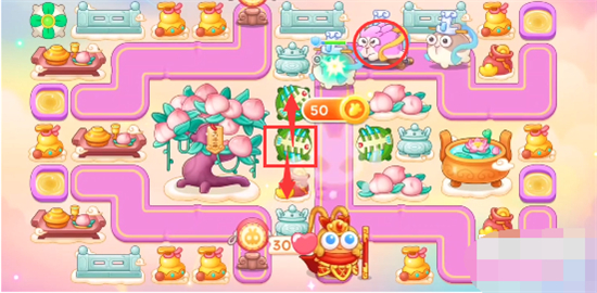 保卫萝卜4周赛12.8怎么过 保卫萝卜4周赛·12.8攻略(2)