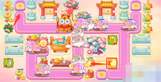 保卫萝卜4周赛12.9怎么过 保卫萝卜4周赛12.9攻略(2)