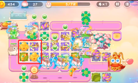 保卫萝卜4周赛12.31怎么过 保卫萝卜4周赛12.31攻略(1)