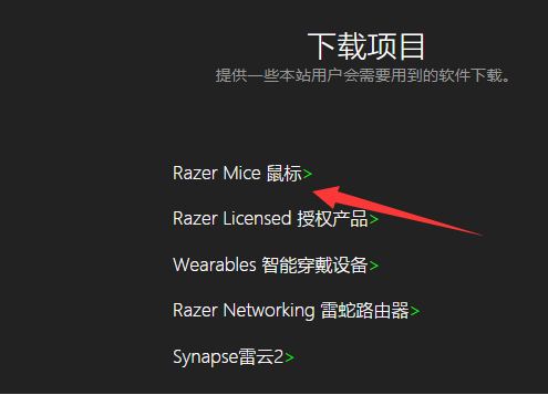 雷蛇鼠标驱动下载安装教程