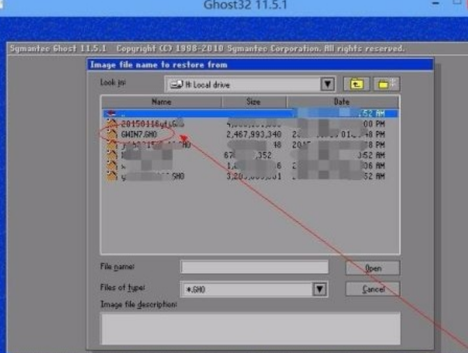 ghost系统还原方法