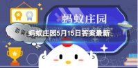 伤筋动骨100天是什么意思 蚂蚁庄园5月15日答案最新