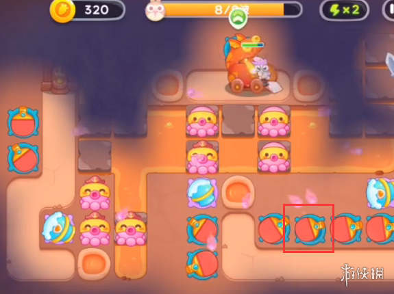 《保卫萝卜4》饿龙传说第39关攻略 饿龙传说第三十九关怎么过