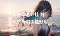 传奇暗杀外挂-什么传奇刺杀挂好用