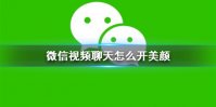 微信视频聊天怎么开美颜 视频聊天开启美颜方法