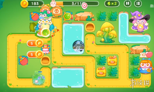 《保卫萝卜4》绿野奇缘第20关攻略 绿野奇缘第二十关怎么过