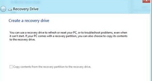 win8如何创建系统修复光盘?
