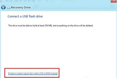 win8如何创建系统修复光盘?