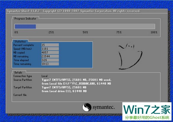 一键ghost win7 64教程