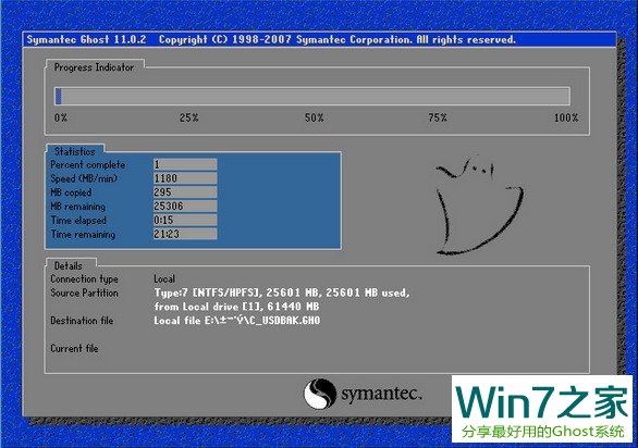 一键ghost win7 64教程