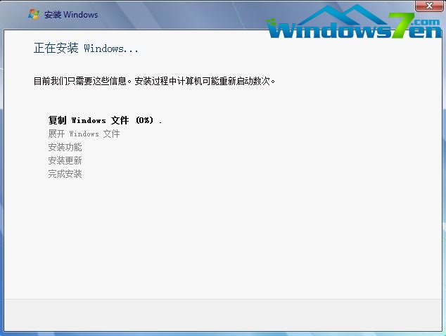 windows7旗舰版64位官方原版安装教程