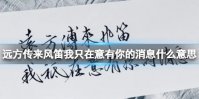 远方传来风笛我只在意有你的消息什么意思 远方传来风笛我只在意有你的消息