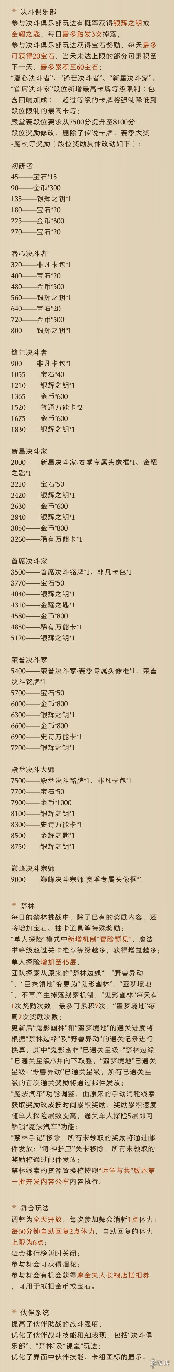 《哈利波特魔法觉醒》6月1日更新公告 远洋与共版本第二批开发内容公布