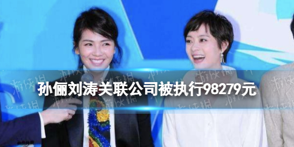 孙俪刘涛关联公司被执行98279元 孙俪刘涛关联公司被强制执行
