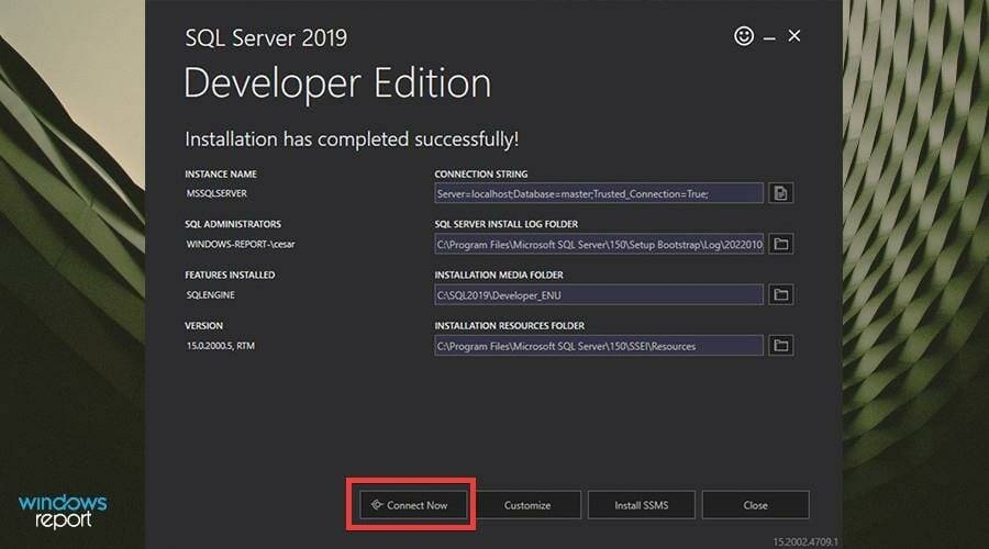 Win11系统下载安装SQL Server 2021开发者版