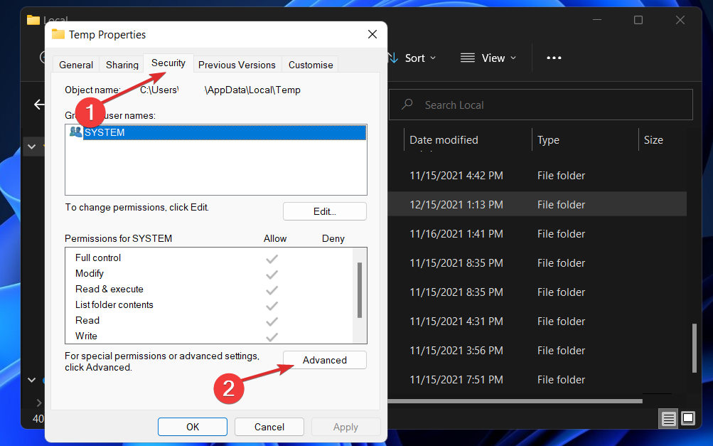 Win11安装程序时遇到错误代码 2203怎么办