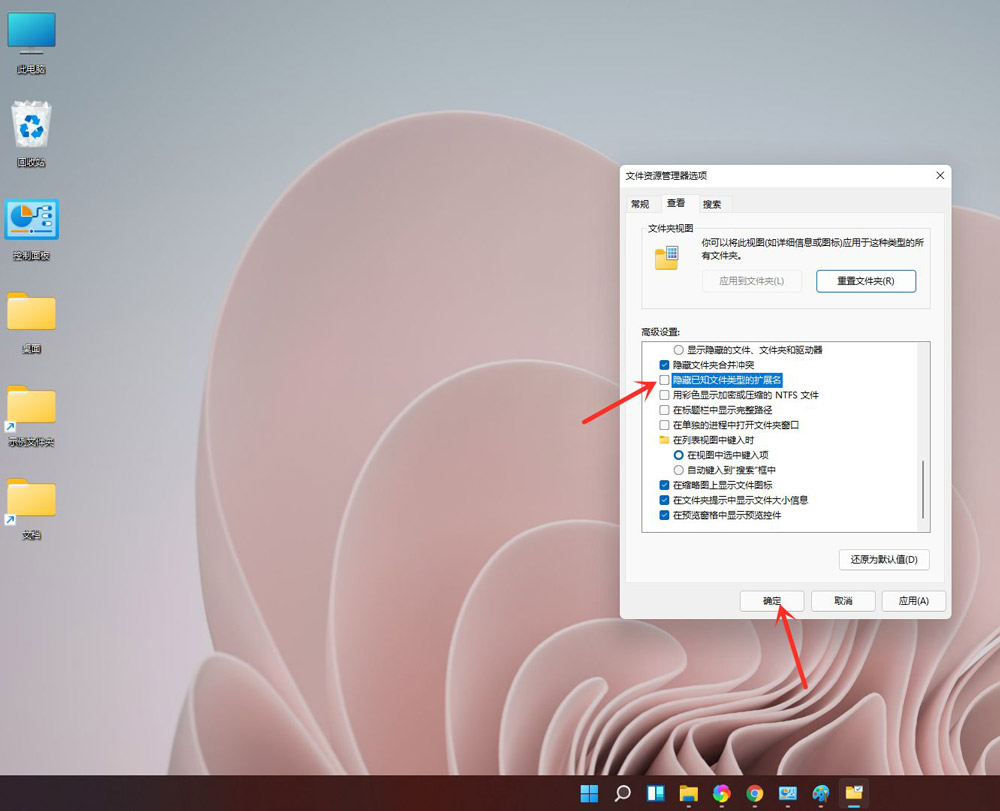 教大家Win11系统显示文件后缀名的方法