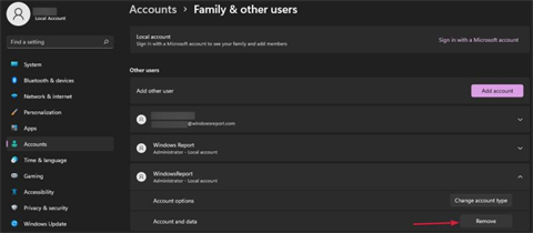 本地用户是什么？Win11系统删除本地用户的方法