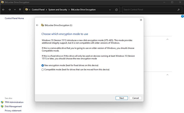 硬盘怎么加密？Win11系统快速加密硬盘的方法
