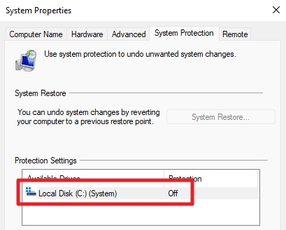 查看Win11系统有没有开启系统还原的方法