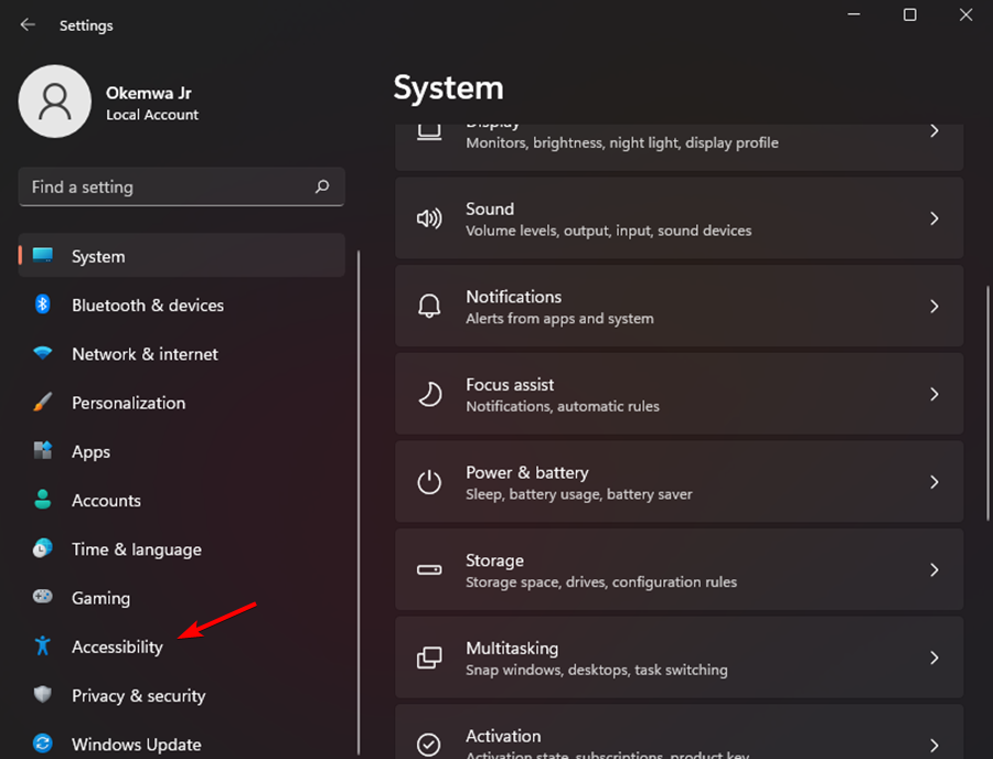 Win11系统将光标更改为暗模式的方法