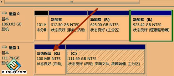 系统保留盘怎么删除(2)
