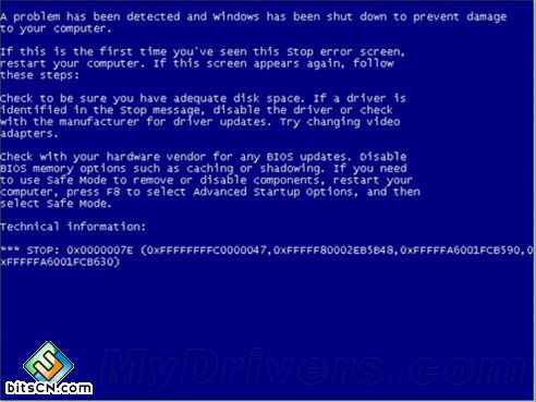 微软Windows 7操作系统蓝屏之热修复