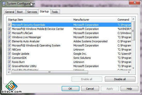 12个小技巧加快Windows 7系统运行速度
