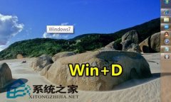 深度技术win7电脑组合快捷键Win+D神奇功效
